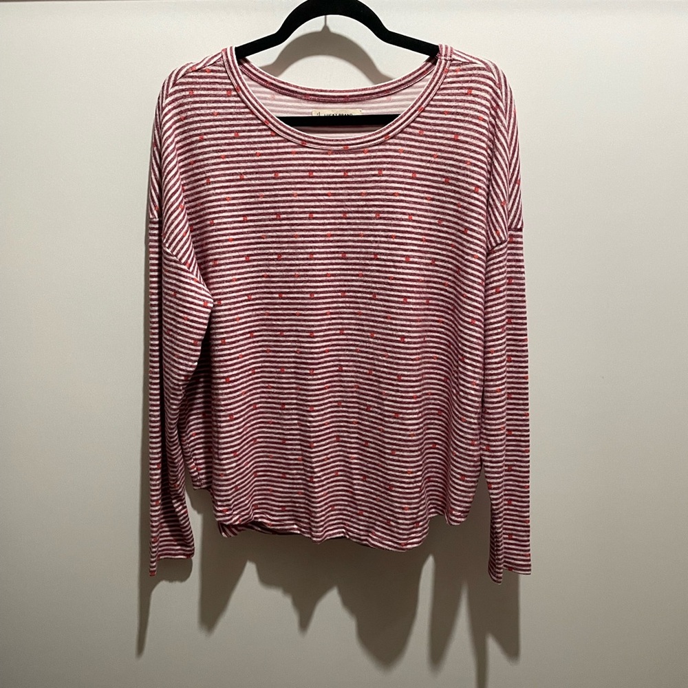 Lucky Brand Heart Top